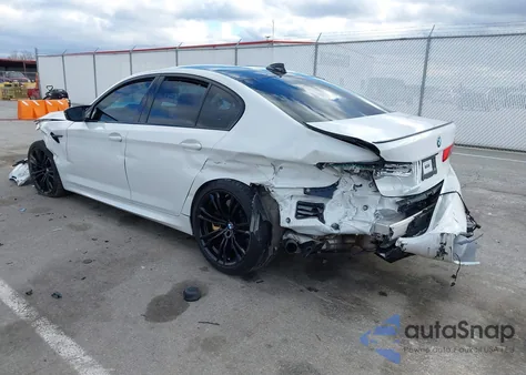 2020 BMW M5 Competition из США, поврежденный, VIN WBSJF0C06LCD98747